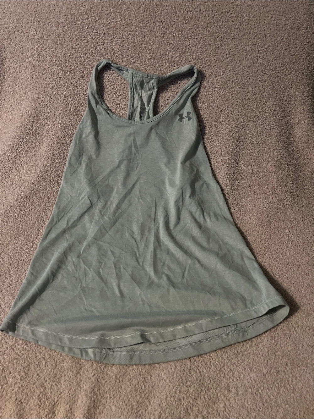 Under Armour Sage Green Racerback Training Tank